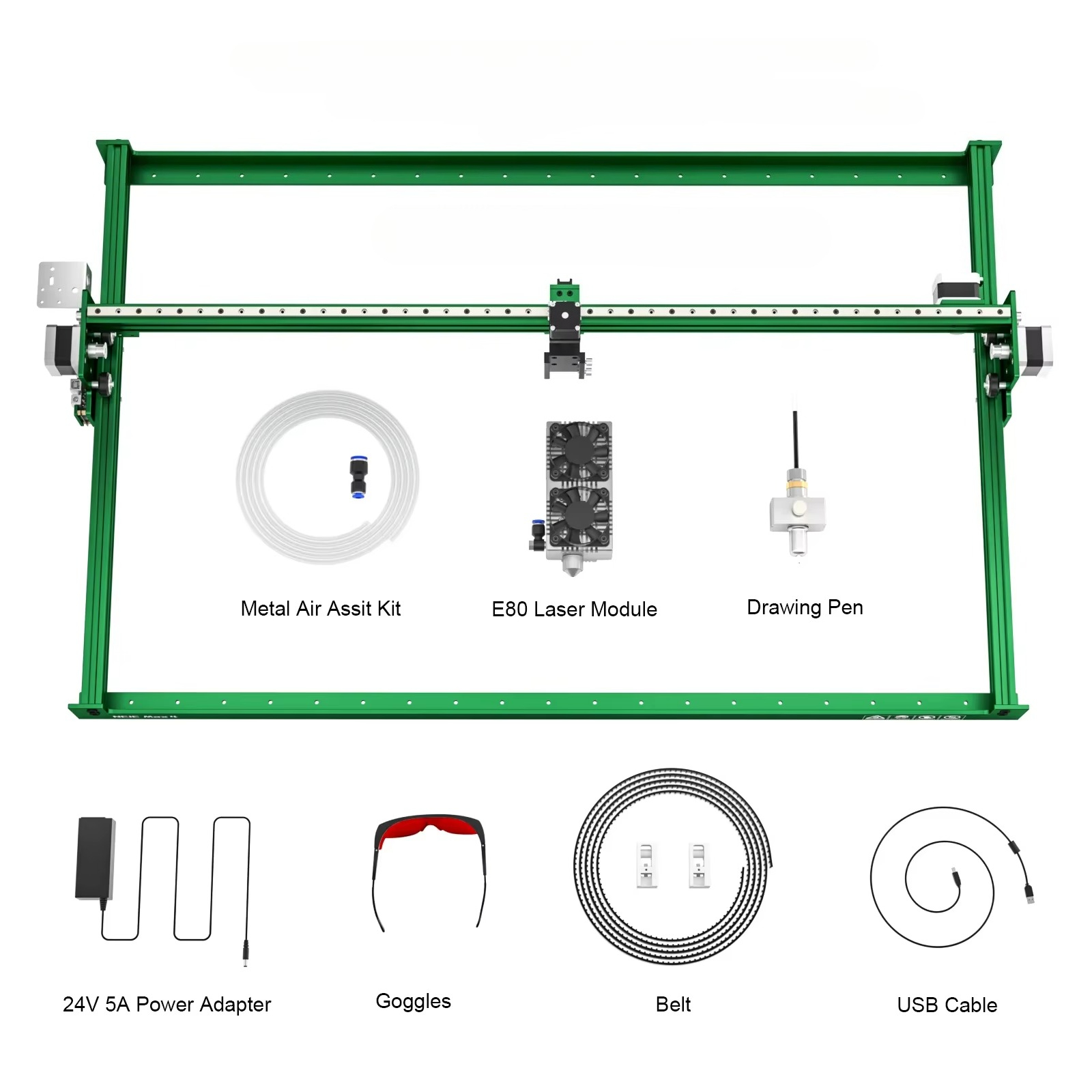 Industrial Laser Engraver For Wood - For Max 4 E80 High Power