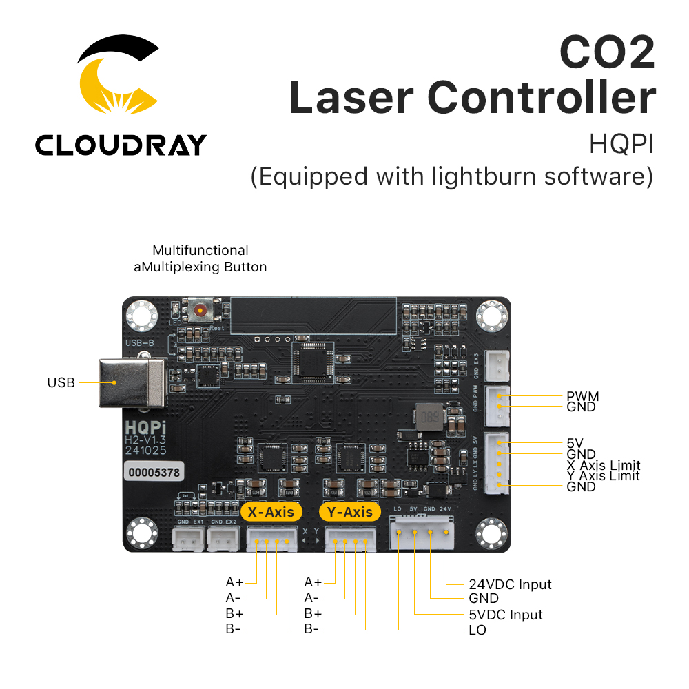 Cloudray CO2 Laser Controller  - Industrial Handheld Laser Engraver 评论和价格