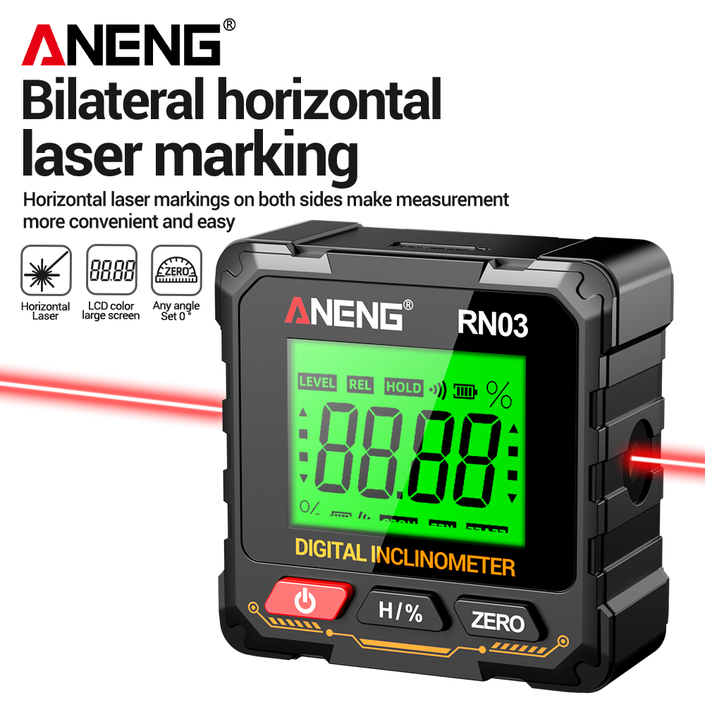 Magnetic Digital Angle Finder  - Industrial Laser Alignment 评论和价格