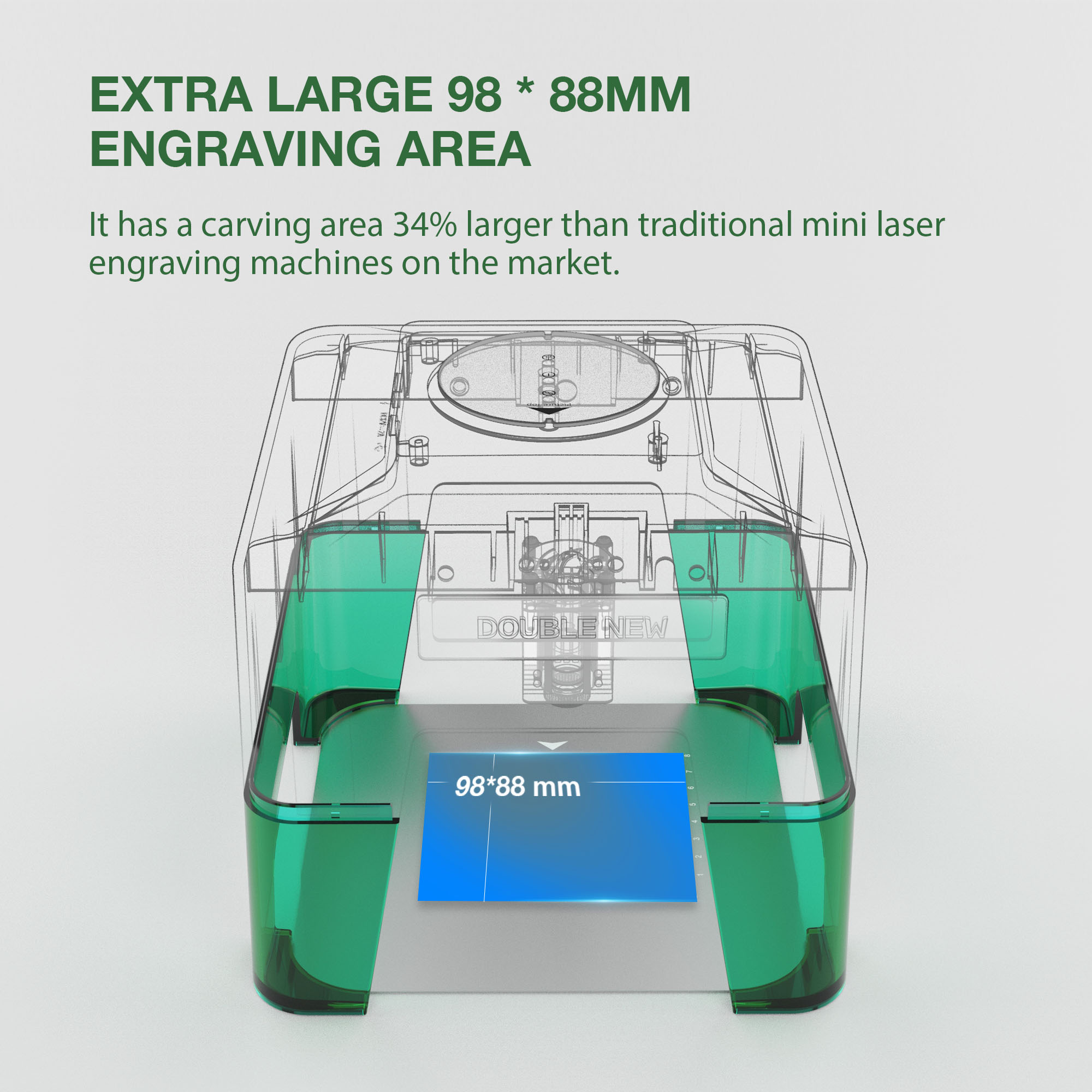 3W Mini Laser Engraver Portabl - Industrial Handheld Laser Engraver 评论和价格