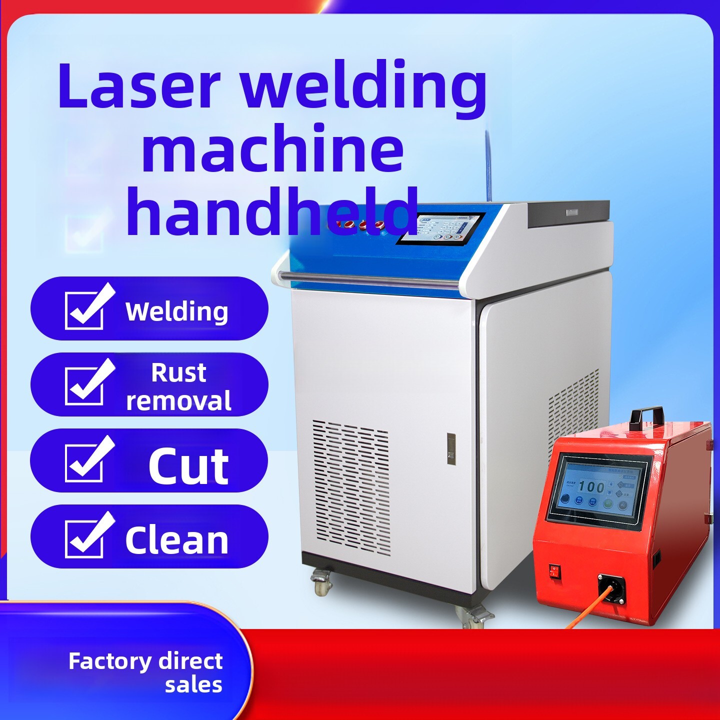 Handheld Industrial Fully Auto - Industrial Laser Welding Machine Hand Held 评论和价格
