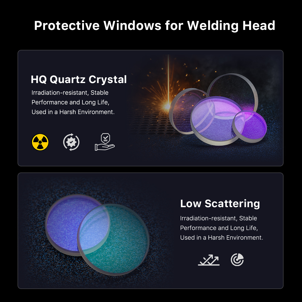 1/10/50/100PCS Fused Silica Pr - Industrial Laser Welder 评论和价格