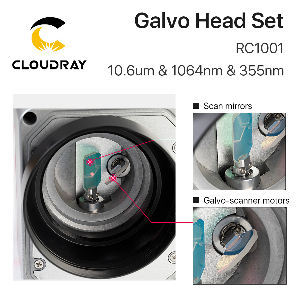 Cloudray RC1001 Fiber Laser Sc - Galvo Scan Head 评论和价格