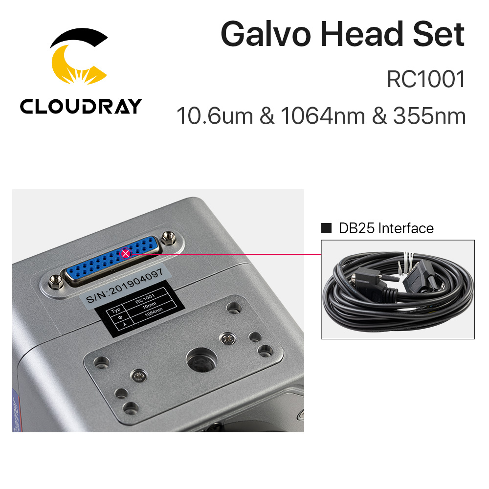 Cloudray RC1001 Fiber Laser Sc - Galvo Scan Head 评论和价格
