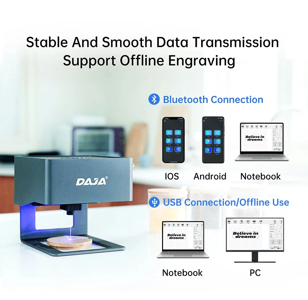 DAJA Laser Engraver CNC DIY DJ - Industrial Handheld Laser Engraver 评论和价格