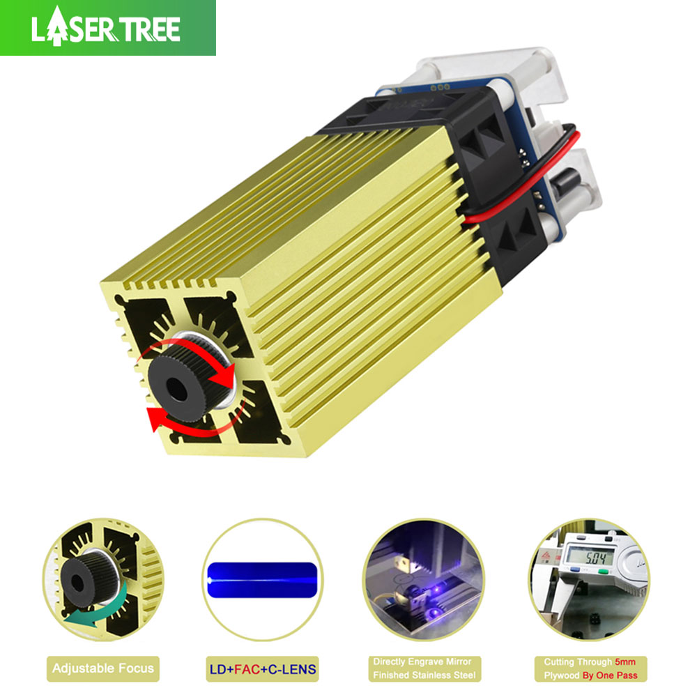 LASER TREE 4W 5W Laser Module  - Industrial Handheld Laser Engraver 评论和价格