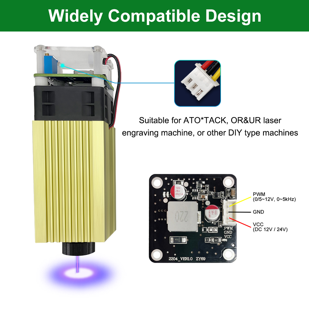 LASER TREE 4W 5W Laser Module  - Industrial Handheld Laser Engraver 评论和价格