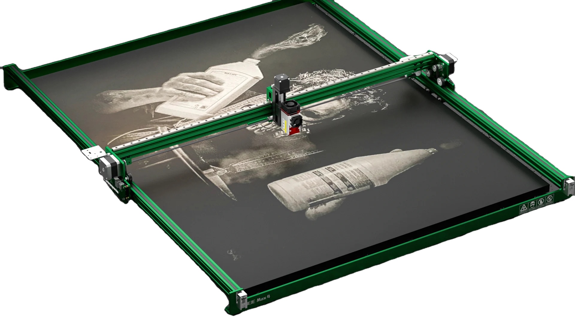 NEJE Max 4 A40640 High Power L - Industrial Laser Engraver For Wood 评论和价格