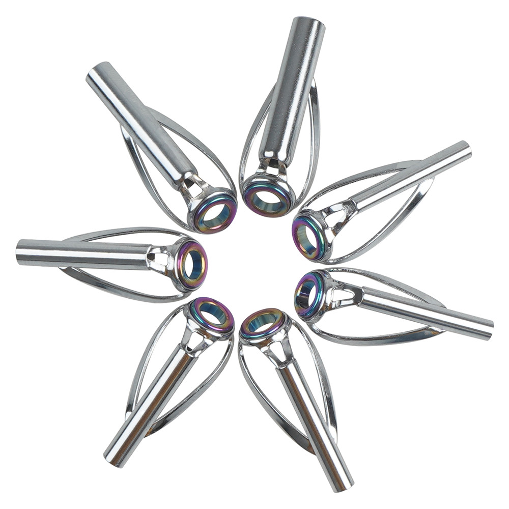 10Pcs Fishing Rod Guide Tips R - Industrial Laser Line 评论和价格