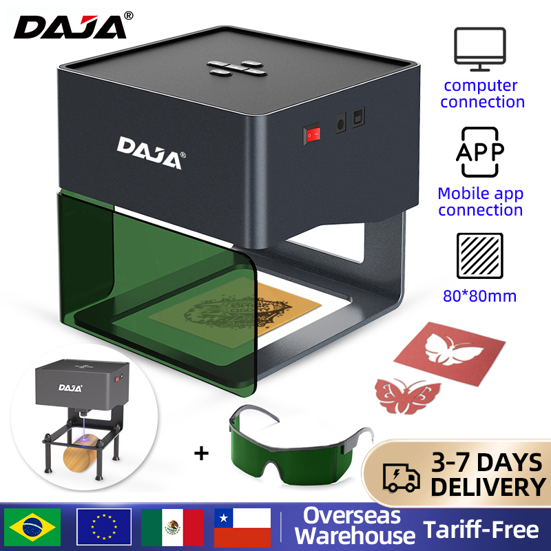 DAJA DJ6 Mini Portable Laser E - Industrial Handheld Laser Engraver 评论和价格